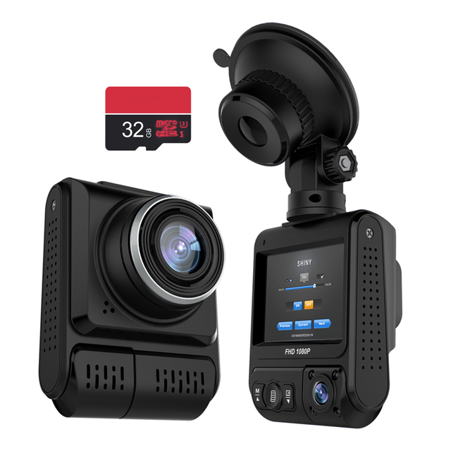4K/2.5K Car Video Recorder Dash Camera For Cars WIFI App Control Night Vision Parking Monitoring Black Box ZD68 +32G
