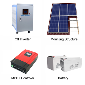 5 Kw Off Grid Năng Lượng Mặt Trời Hệ Thống Điện Đầy Đủ Năng Lượng Mặt Trời Đặt 10Kw Năng Lượng Mặt Trời Hệ Thống Bảng Điều Khiển - Product Image 2