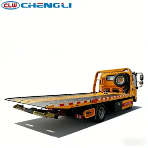 Camión de Remolque de Servicio Pesado Shacman G1 con Cabina de 2100 mm - 140 HP, Sincronizador de 6 Velocidades, Eje de 5t, Cabrestante de 4t, Plataforma Ancha de 2.5 m - Product Image 4