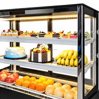 Vitrine Réfrigérée pour Gâteaux, Présentoir Réfrigéré pour Pâtisseries, Réfrigérateur de Pâtisserie