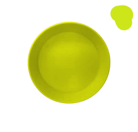 Assiette à sauce réutilisable en silicone sans BPA Bol pour sushi Ketchup Bol pour enfant