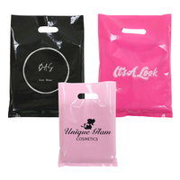 Individuell Bedruckte Logo-Stanzbeutel für Kleidung, Hosen und Einkäufe aus Kunststoff