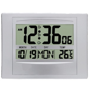 Atacado Personalizado Velho Relógio De Parede De Alta Definição <span class=keywords><strong>LCD</strong></span> <span class=keywords><strong>Display</strong></span> Digital Multi-Function Simple Living Room Relógio De Mesa - Product Image 1
