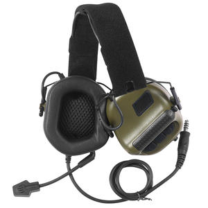 Recogida de sonido y reducción de ruido con micrófono, entrenamiento de tiro, caza, protección auditiva profesional, orejeras tácticas - Product Image 1