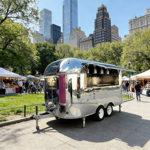 Lemonade Street Hotdog Cart Concesión Bar móvil Quiosco de alimentos Catering Helado Remolque de café Camión de comida totalmente equipado - Product Image 1