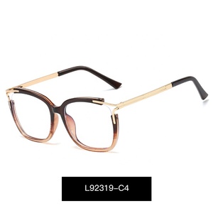 光学メガネTR90フレームアンチブルーライトアイウェアおしゃれなアニマルパターン眼鏡 - Product Image 4