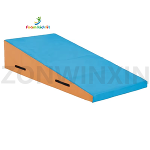 ZONWINXIN <span class=keywords><strong>Tapis</strong></span> d'inclinaison en mousse souple pour la <span class=keywords><strong>gymnastique</strong></span>, forme de <span class=keywords><strong>fromage</strong></span>, pour la pratique de la <span class=keywords><strong>gymnastique</strong></span>, préscolaire - Product Image 4