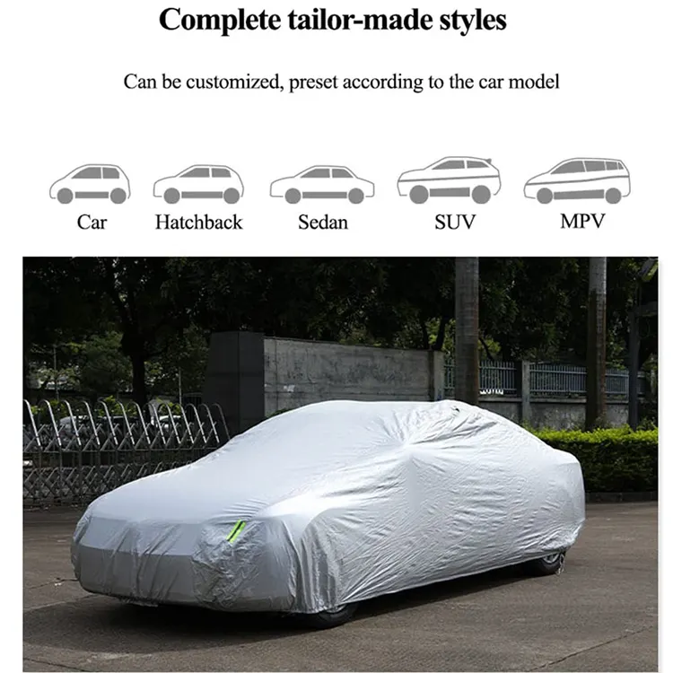 Smart Car Cover ผ้าคลุมรถอัตโนมัติ,มาพร้อมรีโมตคอนโทรลใช้งานได้สะดวกและรวดเร็วเพื่อปกป้องรถของคุณให้ใช้ได้กับรถทุกรุ่น MPV