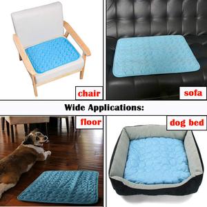 แผ่นรองระบายความร้อนสำหรับสัตว์เลี้ยงแบบพกพาและซักได้แผ่นทำความเย็นสำหรับสุนัขในฤดูร้อนแผ่นรองนอนสุนัขเสื่อทำความเย็นสำหรับสุนัข - Product Image 5