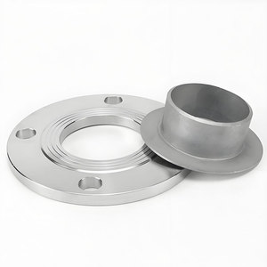 شفة فولاذية مطروقة فضفاضة قياسية ASME B16.5/EN/ISO Sch40 Sch80 ASTM A105 بأنواعها: وصلة لحام/وصلة انزلاقية/وصلة ملتفة - Product Image 1