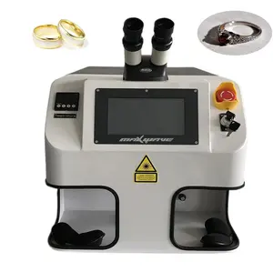 150W Jewelry Desktop Gold Laser Spot Welding Machine For Rings Necklaces Earrings Pendants