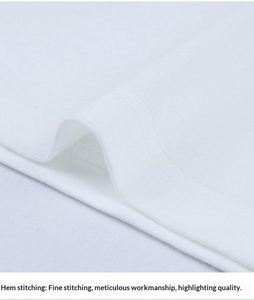 Camiseta Unisex de Manga Corta con Cuello Redondo, de Algodón Transpirable y Comprimido, con Logotipo Personalizado, para Uniformes Escolares, Clubes Deportivos y Grupos - Product Image 6