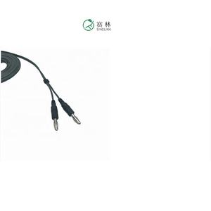 Câble de forceps bipolaire de type européen, <span class=keywords><strong>prix</strong></span> d'usine, longueur <span class=keywords><strong>3m</strong></span>, fiche banane 4mm, certifié ISO13485, âme en silicone, conducteur en cuivre - Product Image 6