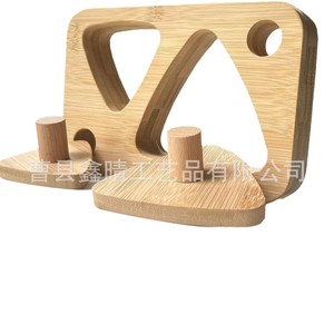 Moule triangulaire en bois pour boulettes de riz, moule à bento en bois pour la maison, outil de pressage pour boulettes de riz et sushis - Product Image 2