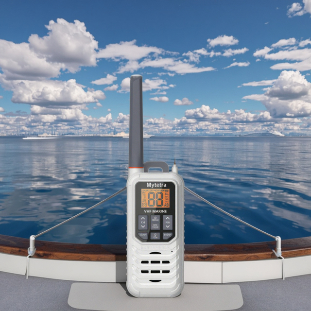 Myt F367 Marine Walkie Talkie Floating Radio 4G VHF Waterproof NOAA Weather Alert IP67 3W 1500-2000mAh Group