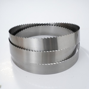 Hoja de sierra de cinta ancha de acero al carbono EJ 50-160mm - Alta eficiencia para corte recto de madera blanda y desguace de troncos - Product Image 2
