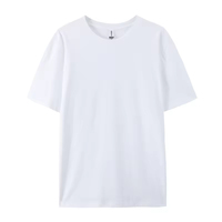 Vente en gros de t-shirts 100% coton pour hommes logo de marque personnalisé imprimé t-shirt grande taille en coton vierge design uni décontracté