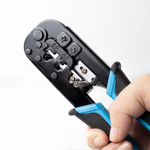 Factory Direct Sales <strong>3</strong>-in-1 <strong>Network</strong> Cable Stripping Pliers Modular Crimping Wire Cutter Tool RJ45 RJ11 Cable Telecom Parts - Product Image 5