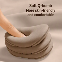 Éponge de maquillage Big Dipper Air Cushion Puff pour fond de teint et poudre libre, double ruban goutte d'eau, utilisation humide et sèche, sans latex, avec sac