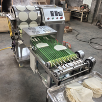 Machine automatique pour la fabrication de feuilles de pâte, de gâteaux mille-feuilles, de crêpes, de feuilles d'œuf, de mille-crêpes, de samosas, de dosas, de rotis, de lumpias et de tortillas