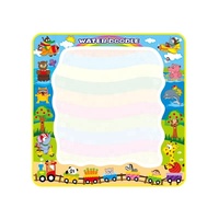 Tapis de coloriage Aqua Doodle DIY sans désordre magique Livre et tapis d'eau magique d'apprentissage pour tout-petits pour enfants