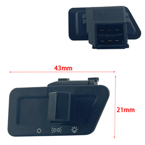 Motorola Motorcycle Switch 34x33x22mm Five Function Headlight Turn Signal Horn <b>Dimmer</b> For Scooter Zhongsha - Product Image 4