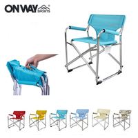 Chaises de mer pliables plage surdimensionné camping chaise extérieure en aluminium