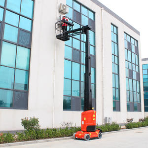 Plataforma Elevadora Móvil Eléctrica Hidráulica Xinta con Ruedas, Capacidad <span class=keywords><strong>de</strong></span> 200 kg, Altura <span class=keywords><strong>de</strong></span> 11.2 m, Velocidad <span class=keywords><strong>de</strong></span> 42/38s, Motor Controlado por PLC - Product Image 1