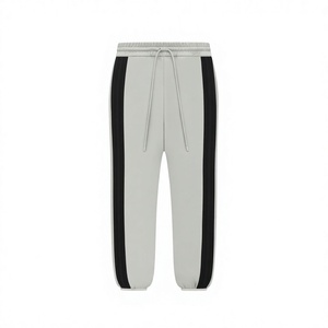 OEM ODM High Quality 100% Cotton Eco-friendly Quick-drying Breathable Loose Fit Drawstring Closure Sweat Jogger <b>Trousers</b> <b>Men</b> - Product Image 1