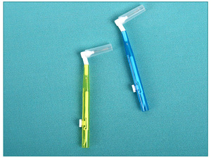 Cepillo <span class=keywords><strong>Interdental</strong></span> Tirantes Cepillo Palillos de dientes con cerdas suaves Cabezas de hilo dental flexibles Cepillos dentales Entre los dientes Goma - Product Image 3