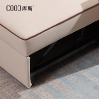 COOC OEM/ODM usine Haut De gamme Personnaliser Meubles Usine Salon Tissu Fauteuil Capitonné 3 Places Pliant Canapé-Lit Moderne