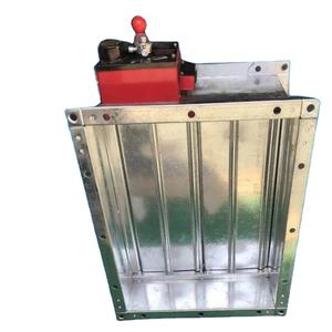 जस्ती स्टील 70 डिग्री Hvac के लिए मोटर चालित मैनुअल धुआं निकास आग स्पंज एयर कंडीशनिंग प्रणाली - Product Image 1