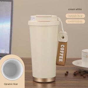 Gobelet isotherme intelligent en acier inoxydable à double paroi pour voiture, portable, pour café, idée cadeau - Product Image 5