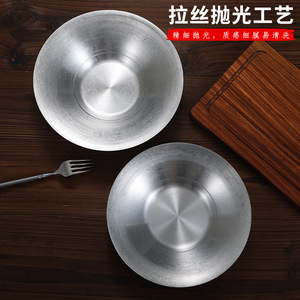 Stainless Steel Salad Bowl 304 Dishwasher Safe Hotel Food Party Use - Product Image 5