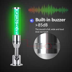 24V Single Layer RGB LED Signal Tower <strong>Light</strong> <strong>CNC</strong> <strong>Machine</strong> Tool Equipment <strong>Warning</strong> <strong>Light</strong> With Buzzer For Warehouses - Product Image 5