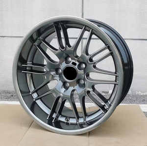 ล้อแม็กซ์แฟชั่นทรงดิ้น ขอบ 18x8 18x9.5 ขนาด 5x120 PCD สีไฮเปอร์แบล็ค สำหรับรถ <span class=keywords><strong>BMW</strong></span> E39 <span class=keywords><strong>E40</strong></span> E30 - Product Image 4