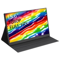 Promotion : Moniteur portable de jeu LCD 15,6 pouces HDR 1080P IPS avec écran tactile capacitif pour utilisation sur ordinateur de bureau (sans chargeur)