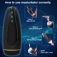 S-HANDE 9-Frequenz Automatischer Masturbator für Männer Masturbationsspielzeug für Erwachsene Masturbationsmaschine