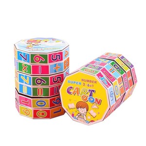 2025 nouveau produit enfants puzzle cube jouet avec addition soustraction <span class=keywords><strong>multiplication</strong></span> et division numéros cube éducation précoce - Product Image 1