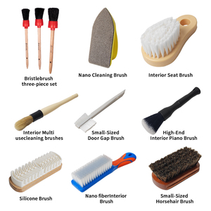 Ensemble de brosses pour l'entretien de la <span class=keywords><strong>voiture</strong></span> Ultra Professional Premium <span class=keywords><strong>Kit</strong></span> de fournitures de <span class=keywords><strong>nettoyage</strong></span> de dépoussiérage <span class=keywords><strong>intérieur</strong></span> doux pour le lavage de la <span class=keywords><strong>voiture</strong></span> - Product Image 2