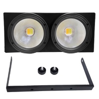 Projecteur de scène professionnel 250W à 2 yeux COB LED, lumière blinder DMX512 Matrix, CRI élevé Ra90, IP33, gradation 0-100%
