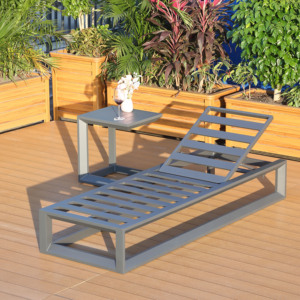 <span class=keywords><strong>Tumbona</strong></span> de Playa de Metal Moldeado para Exteriores, Resistente a la Intemperie, para Hoteles - Product Image 2