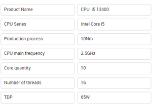 Orijinal 13 Gen işlemci 13100 13100F 1313600 13700K 13600KF 13900 13700F 13700KF K 13900KF CPU - Product Image 6
