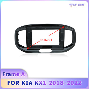 Marco de <span class=keywords><strong>Audio</strong></span> para coche de 10 pulgadas para KIA KX1 2018-2022 UV negro Android <span class=keywords><strong>Audio</strong></span> pantalla estéreo Auto reparación interfaz soporte Panel fijo - Product Image 3