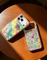 Coques de téléphone colorées IMD PC+TPU, coque de téléphone avec impression IMD, coque de téléphone personnalisée avec design imprimé IMD pour iPhone 17 Pro Max