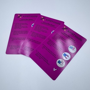 Biglietti di Ringraziamento Personalizzati in Plastica Premium 92x55mm 400gsm con Angoli Arrotondati per Feste e Fidanzamenti - Product Image 2