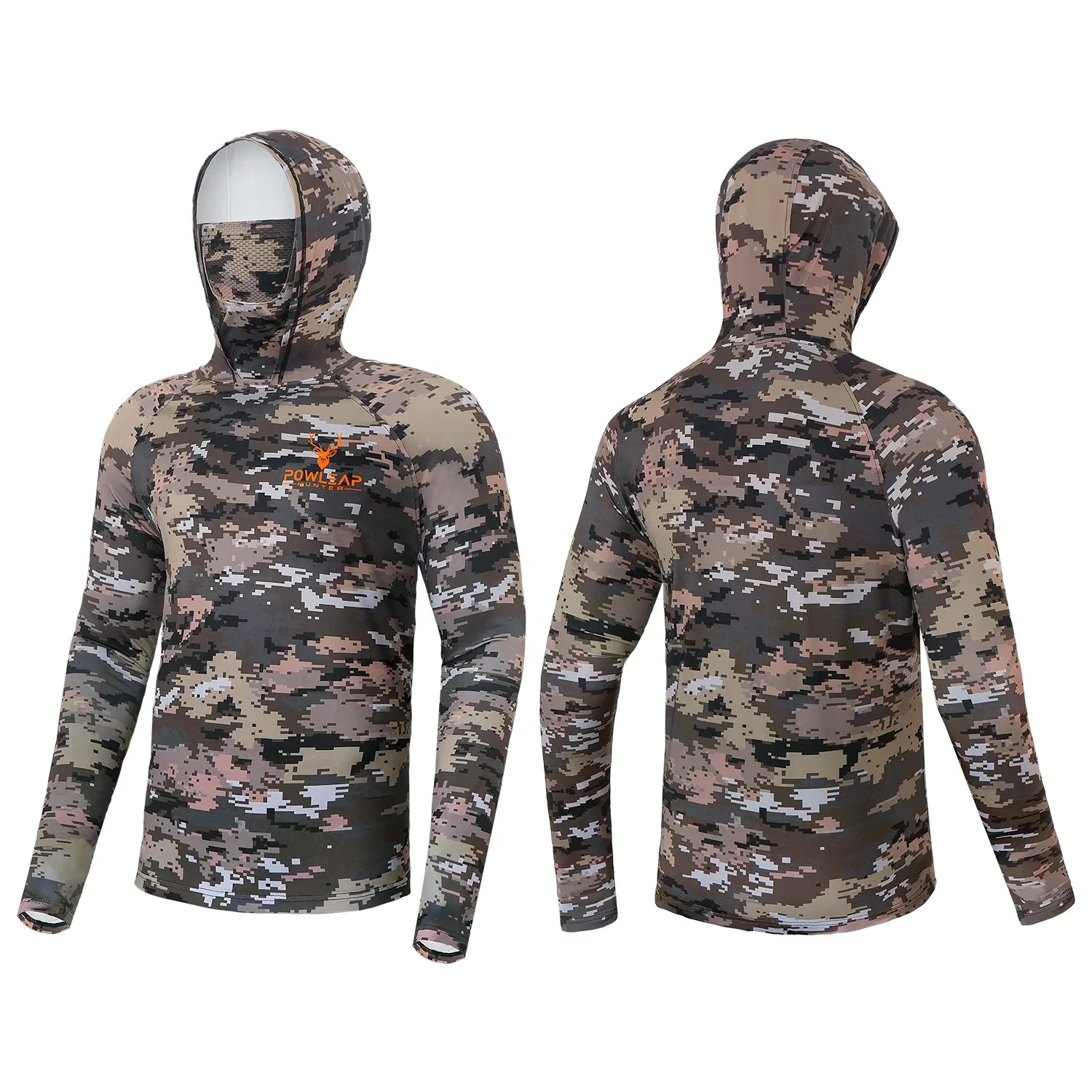 Prezzo all'ingrosso tessuto traspirante abbigliamento da caccia personalizzato abbigliamento da caccia mimetico da uomo all'aperto dal Design professionale