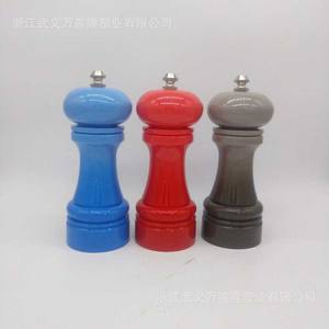 Molinillo de Pimienta Manual Transfronterizo con Cilindro de Vidrio y Tapa Metálica, Botella de Condimento para Cocina MG733D - Product Image 3