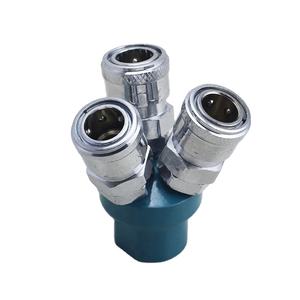2/3/4/5 Way Multi Pneumatic Connector Verteiler Luft schlauch Schnell kupplung Stecker buchse Kupplung - Product Image 1