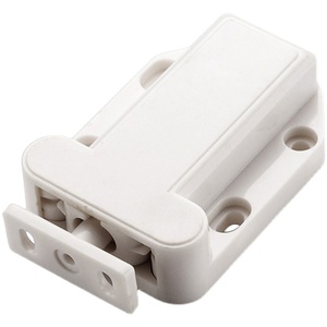 Armario de Plástico con Sistema de Apertura Magnético sin Tiradores, Puerta Oculta con Cierre de Bola Magnética - Product Image 5